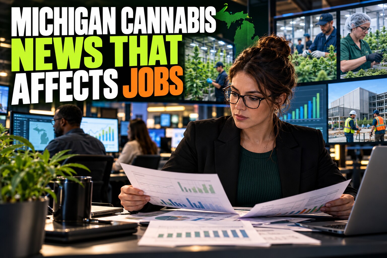 Michigan cannabis newsroom reviewing business, workforce, and regulatory information